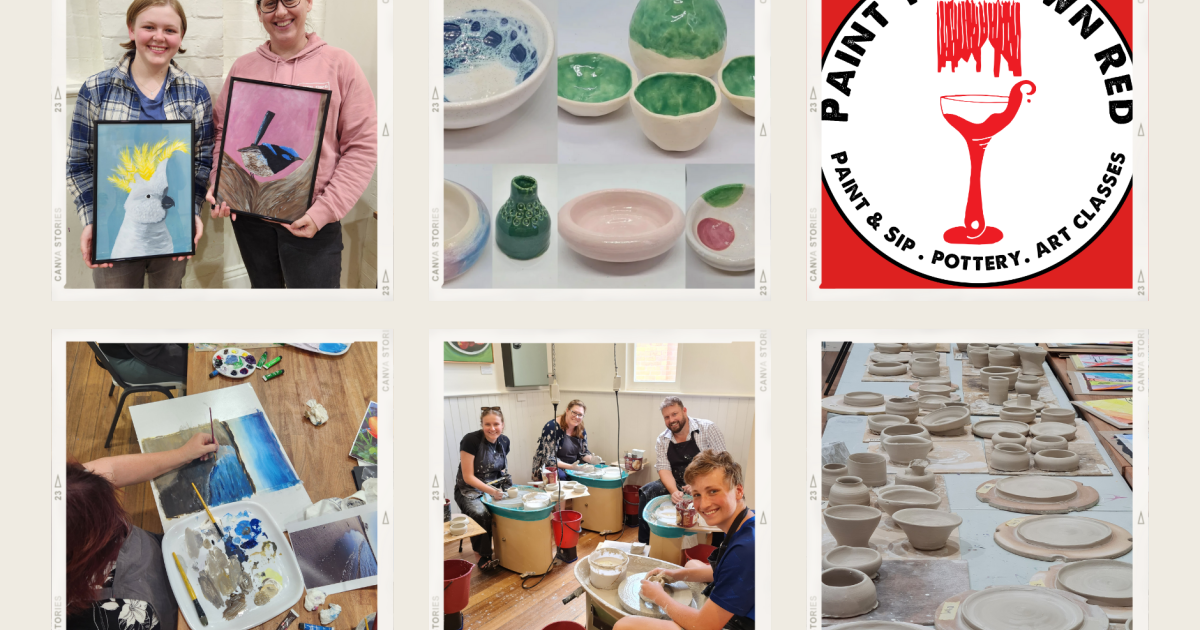 Paint the Town Red Launceston Art Centre